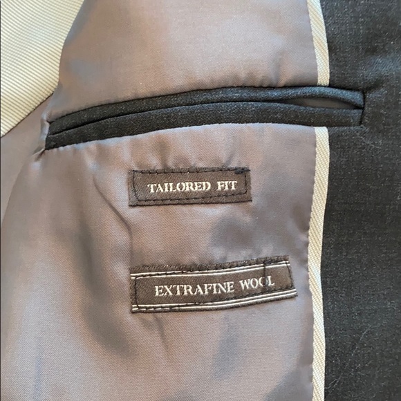 Zara Kids Suit Jacket Dark Gray Boys 13/14 - Picture 8 of 9